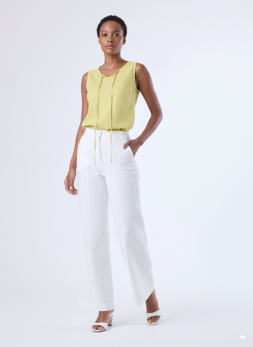PANTALON NADJA WHITE