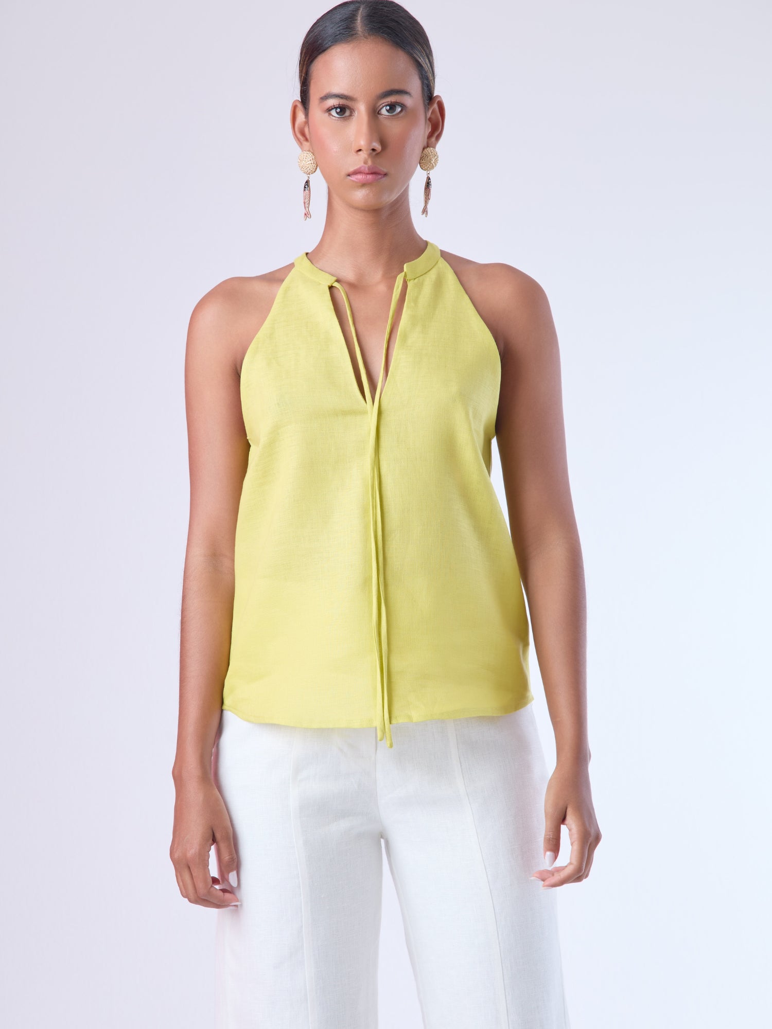 BLUSA DOTTY YELLOW