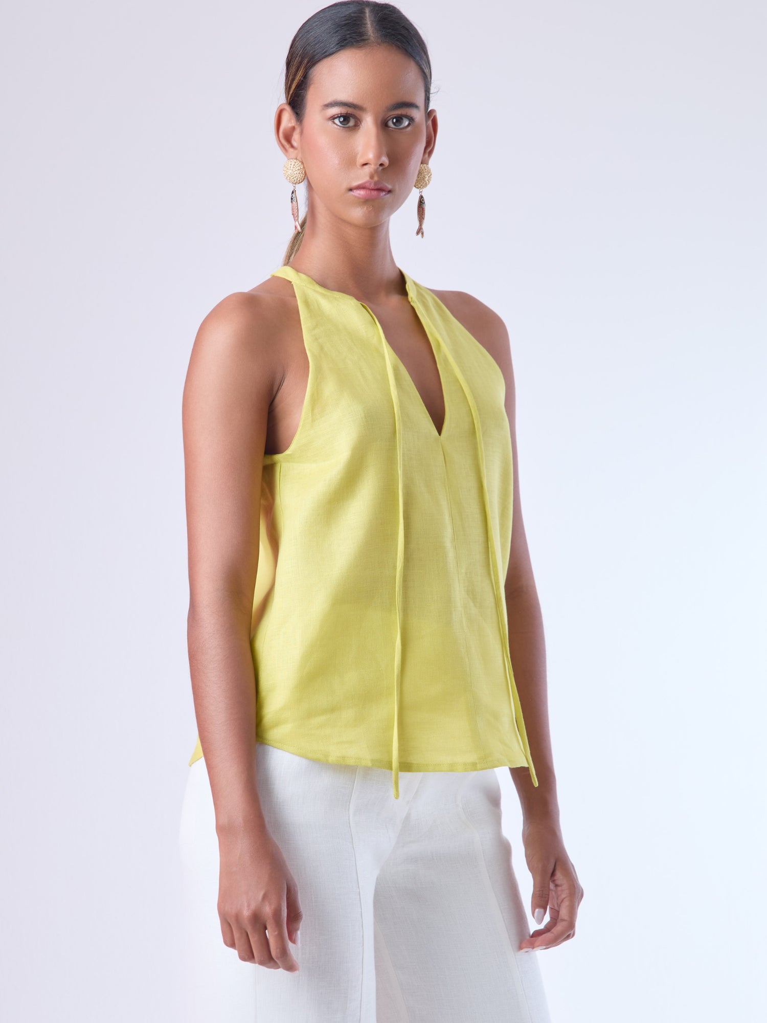 BLUSA DOTTY YELLOW