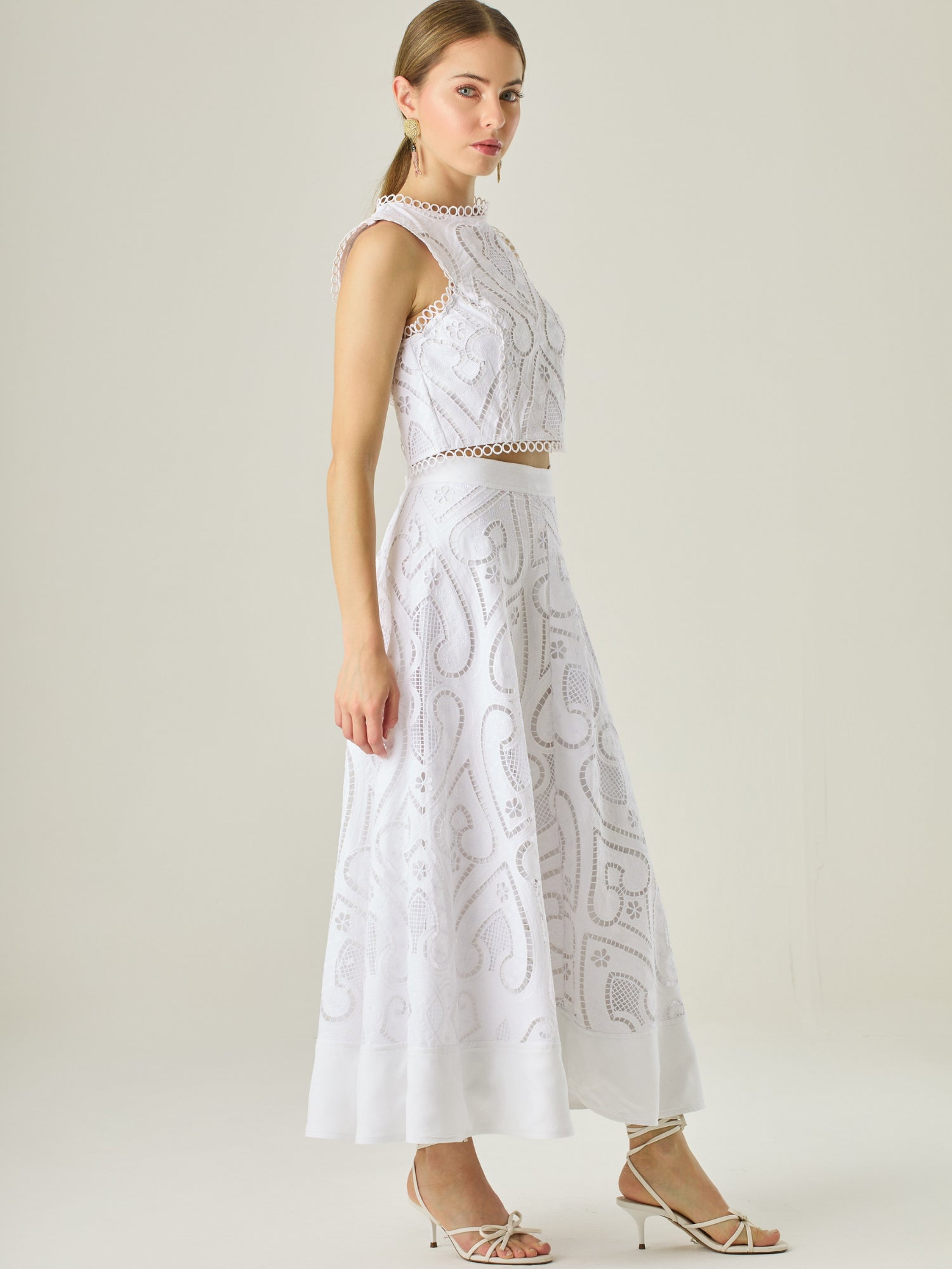 FALDA FESTIVE  WHITE