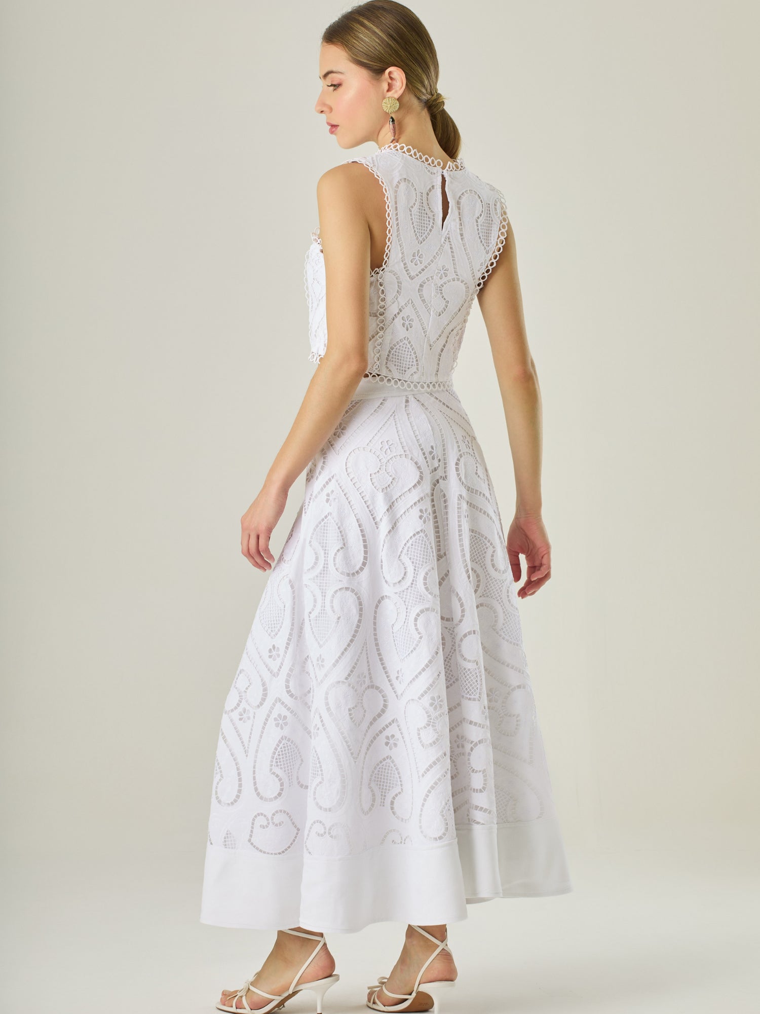 FALDA FESTIVE  WHITE