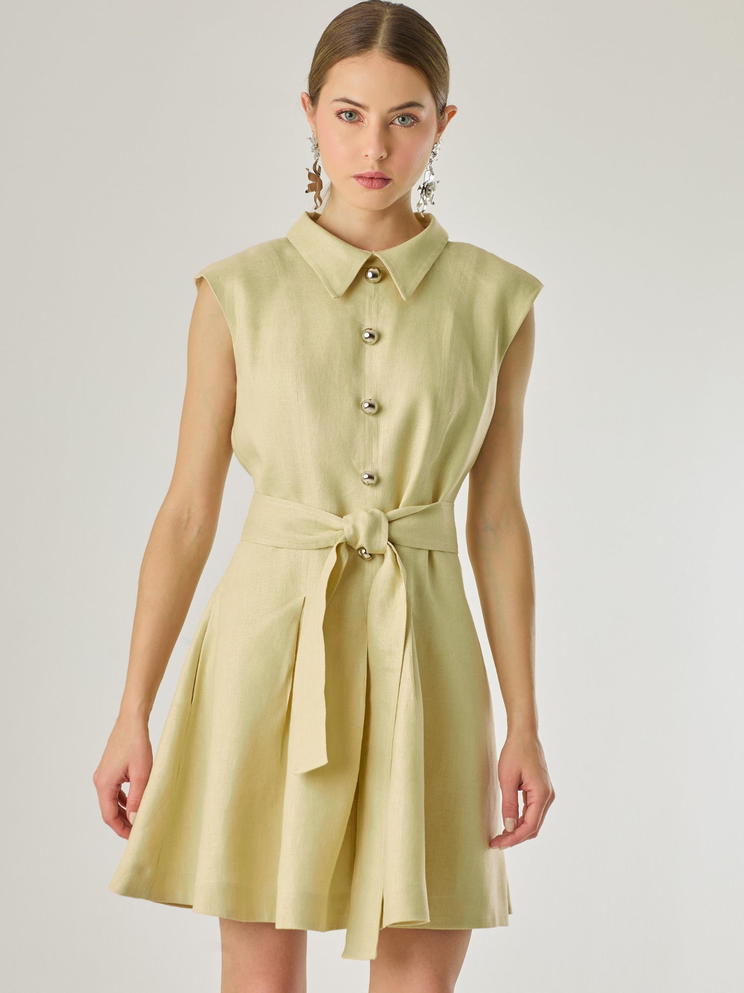 VESTIDO CRISTINA VAINILLA